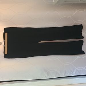 Black palazzo pants. Made in Jamaica. Excellent Condition! Elastic Waist.